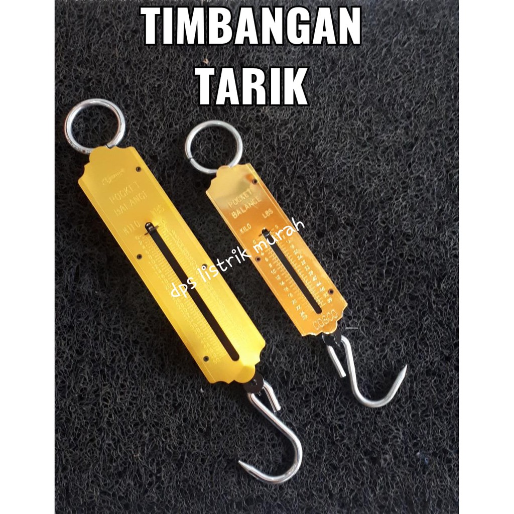 Timbangan Veer Gantung Tarik Kuningan 25 Kg / 50 Kg Manual Timbangan Koper