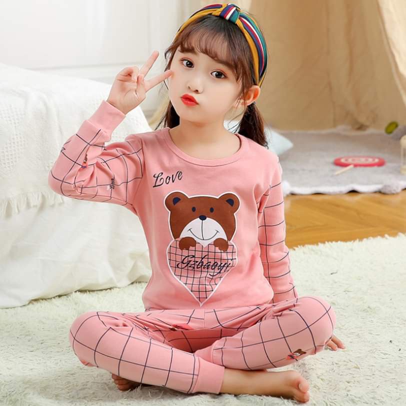 Setelan Piyama Anak Cute