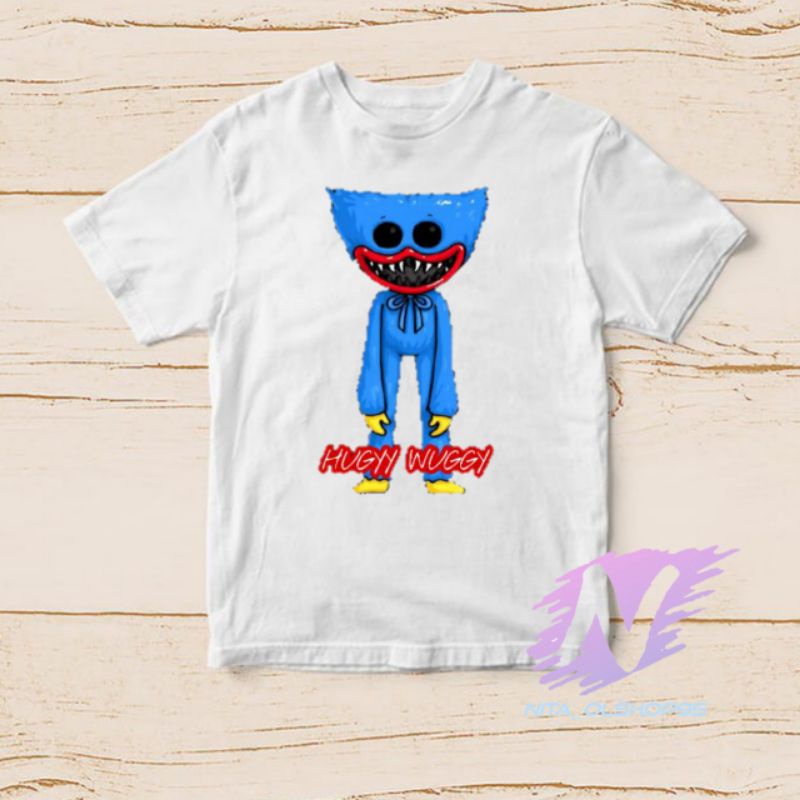 baju anak kaos anak huggy wuggy