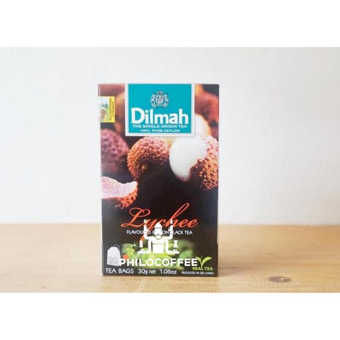 

[COD] Teh Dilmah Lychee (20 x 1,5gr) | Tag Tbag | Teh Celup | Non-Amplop [COD]