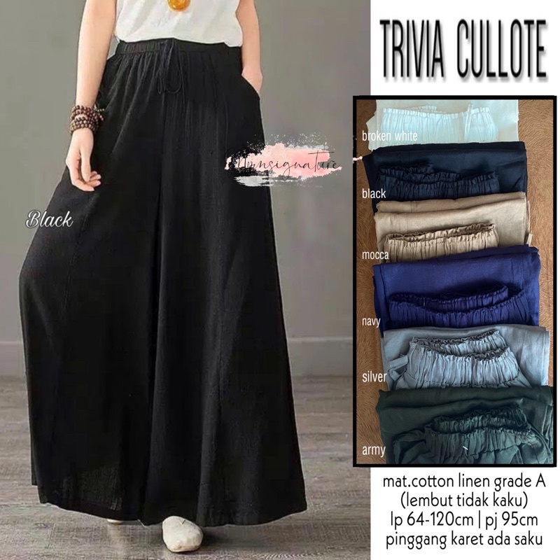 Trivia Cullote / Kulot Jumbo / Kulot Jumbo Premium BIG SIZE