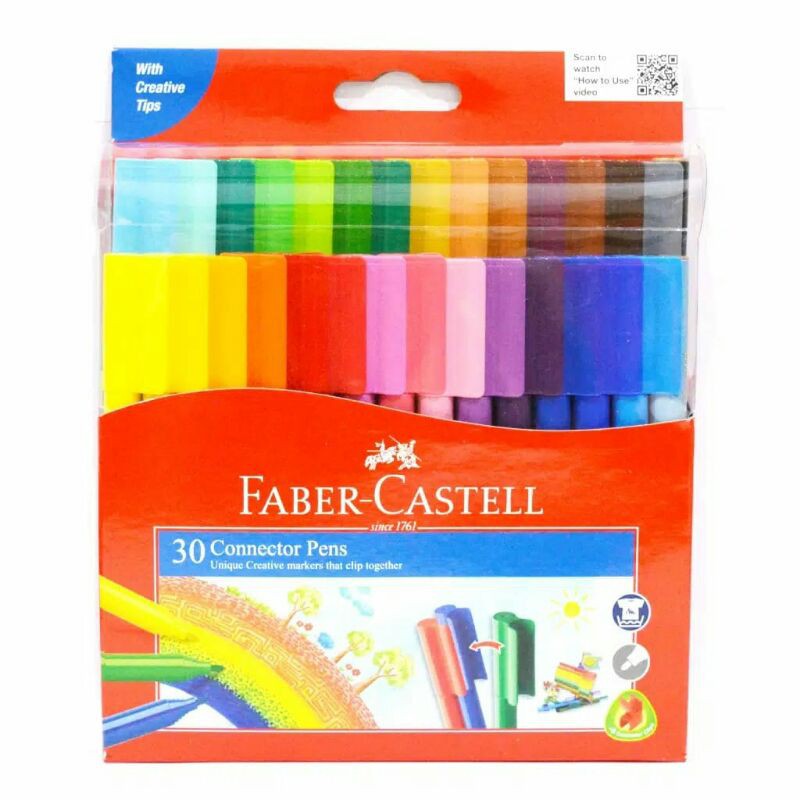 

Faber Castell Connector Pen 30 Warna