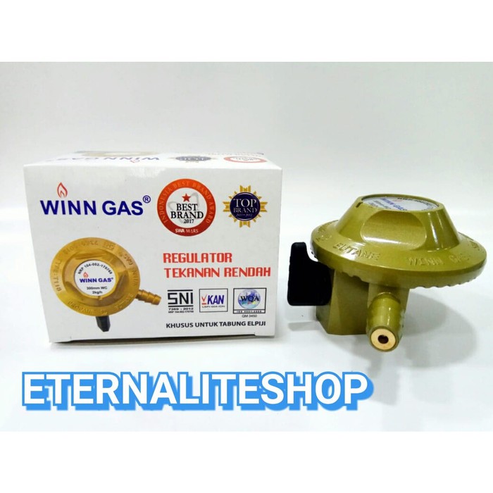 Regulator Gas 118 Otomatis Winn Gas (Tanpa Meter)