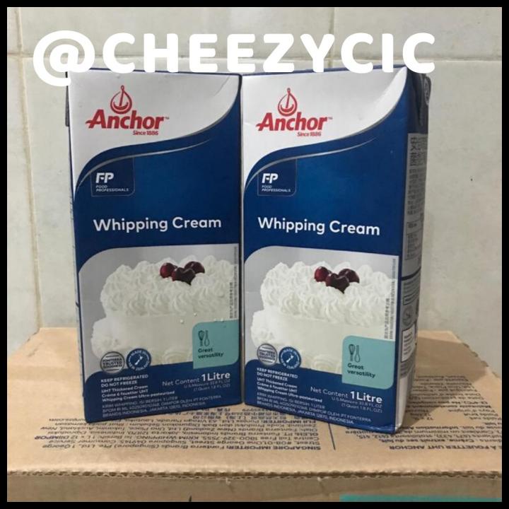 

TERBARUU!! ANCHOR Whipping whip cream 1 liter PROMO