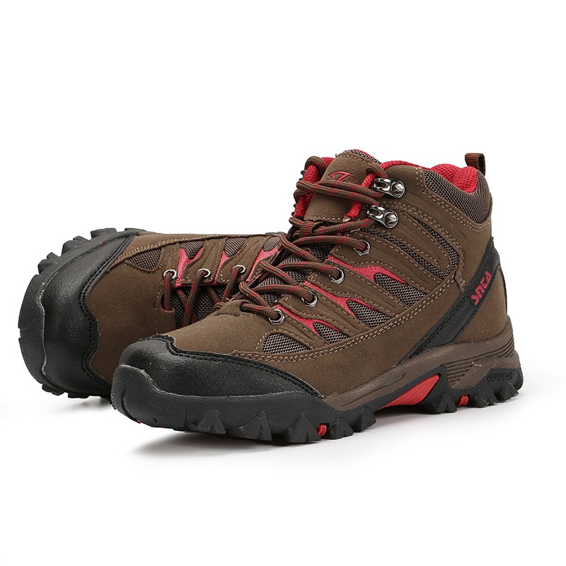 Sepatu Wanita Hiking/Gunung Outdoor Snta 605 Brown Red