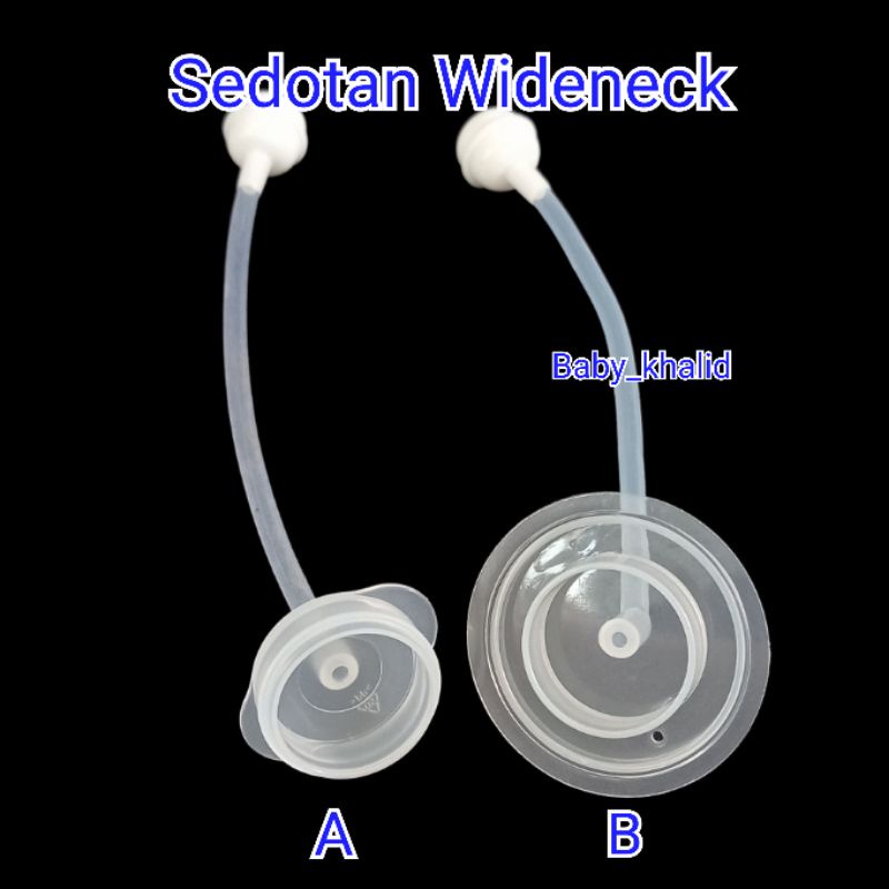 Sedotan Pengganti Nipple Untuk Botol Wide Neck (Avent, Pigeon Wideneck) Dan Slim Neck (Huki, Pigeon)