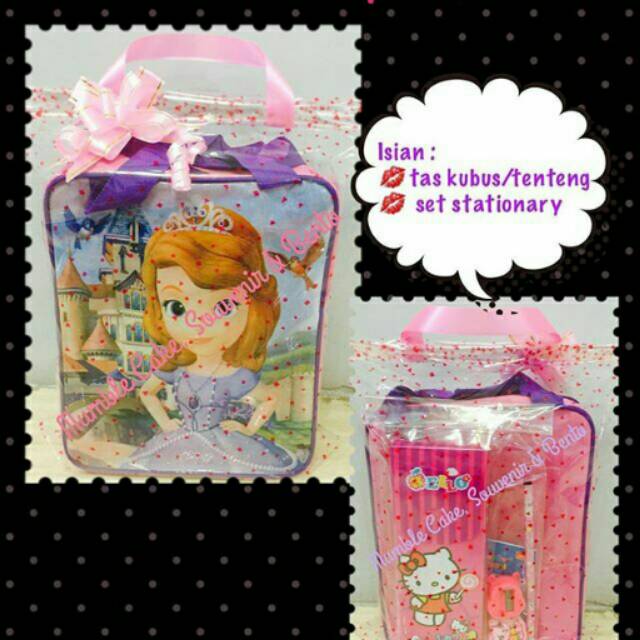 

Souvenir Tas Jinjing + set stationary