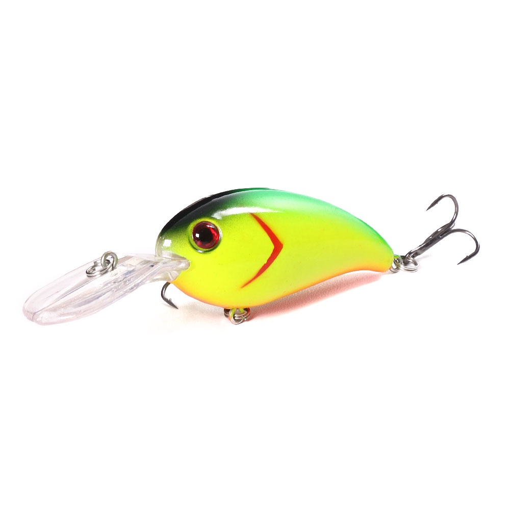 HENGJIA 6PCS Umpan crankbait 3D Eyes hard Bait 10cm 14g Artificial lures swimbait fishing lure wobbler Tackle