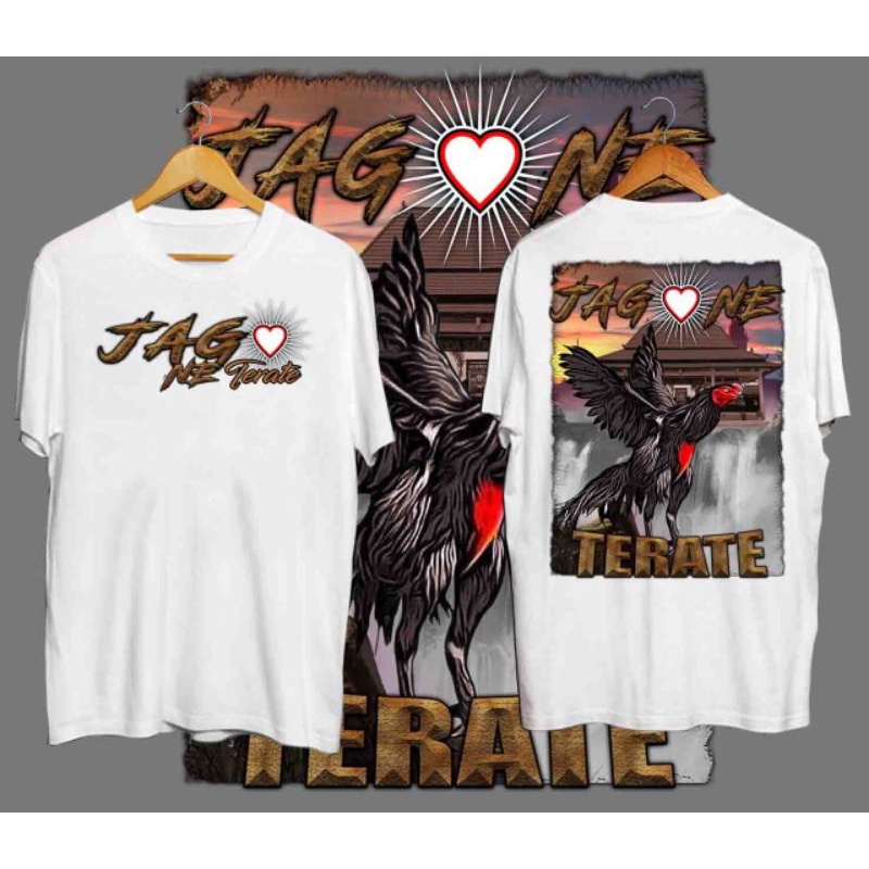 kaos jagone terate sablon plastisol