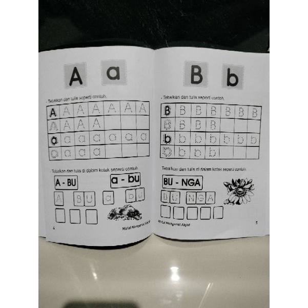 buku mulai mengenal abjad 16x24cm