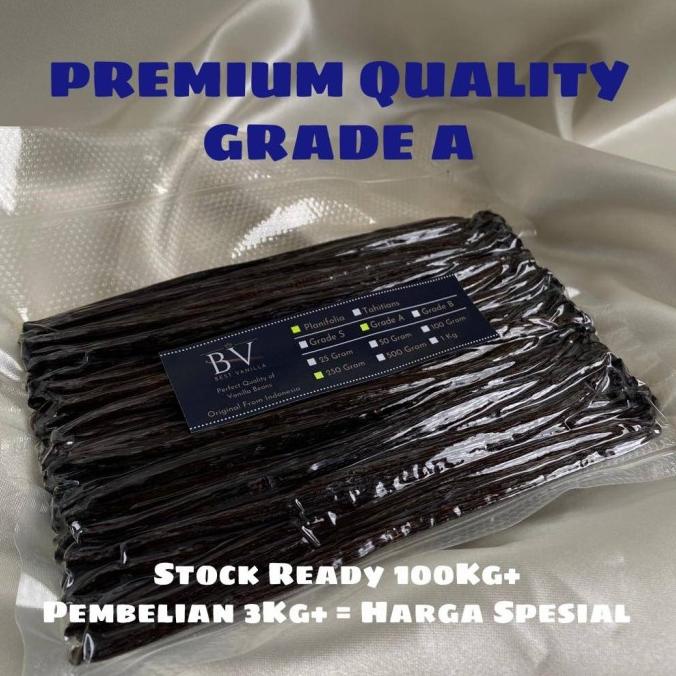 

[COD] Vanilla Beans Planifolia GRADE A Gourmet (Biji Vanila 100% ORGANIK) [COD]