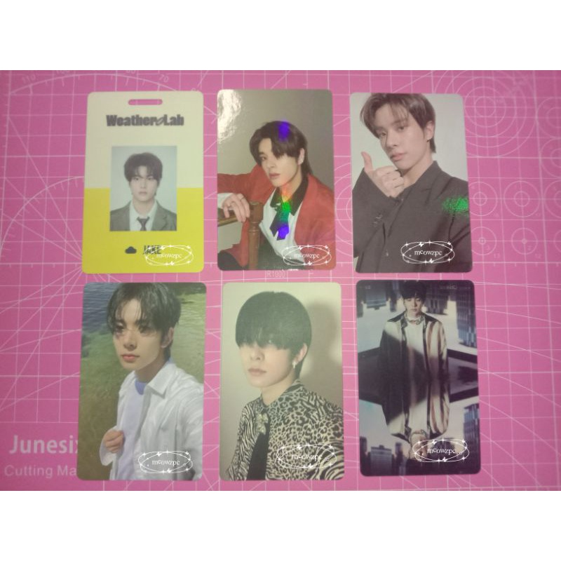 photocard enhypen jake heeseung no selca lucky draw ld pws idc id card sg season greeting 22 ody ody