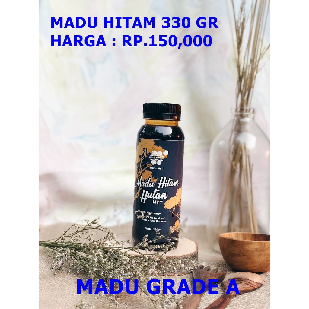 

Madu hutan asli NTT (Warna Hitam 330 gr)