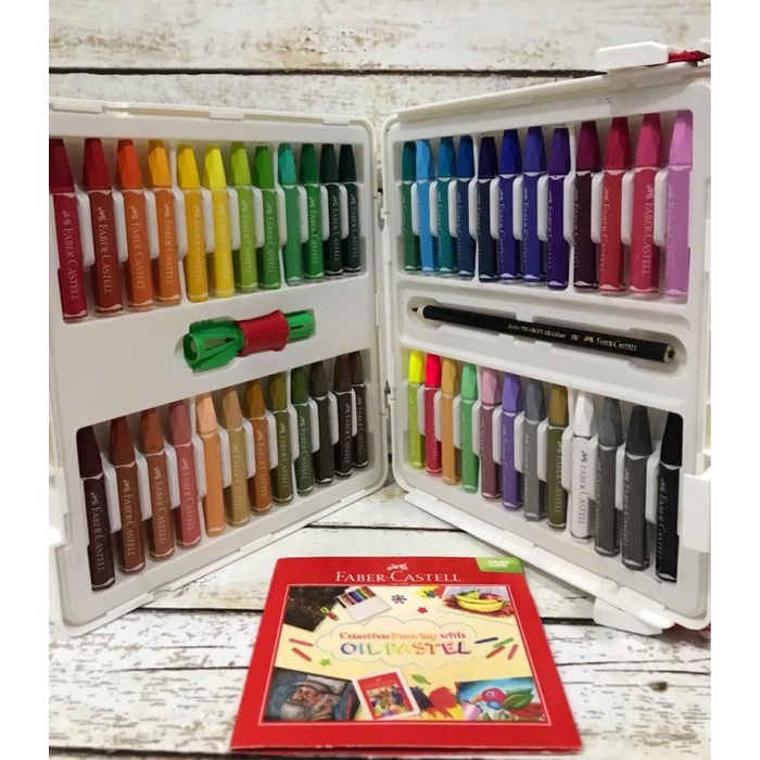 

PASTEL-DRY-OIL- KRAYON CRAYON OIL PASTEL - FABER CASTELL 48 WARNA MURAH! -OIL-DRY-PASTEL.