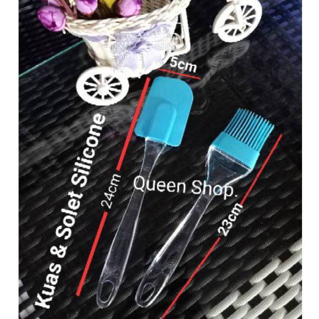 Kuas Kue dan Spatula Silicone set2