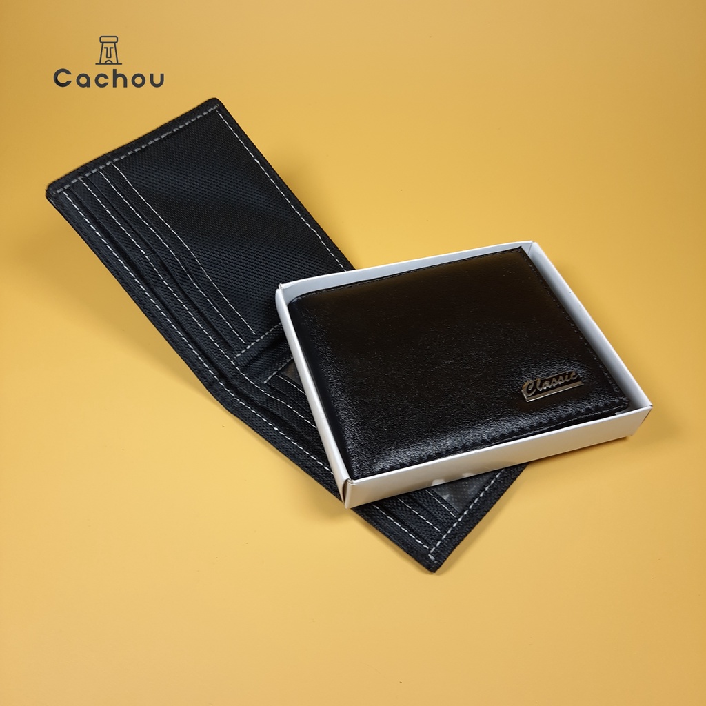 Cachou Dompet Pria Lipat Kartu Uang