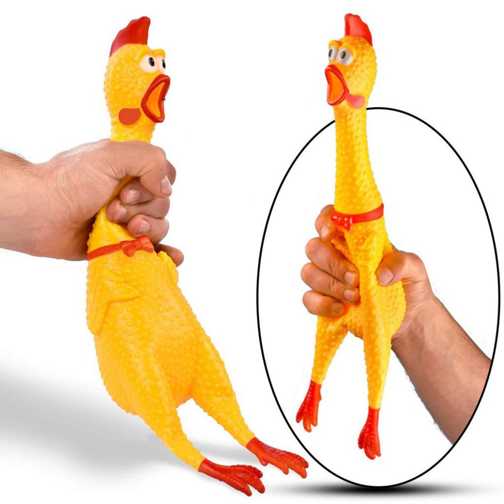 Karet Menjerit Ayam Mainan Anak Anak Hewan Peliharaan Lucu Karet Menjerit Ayam Mainan Anak Anak Hewan Peliharaan Lucu