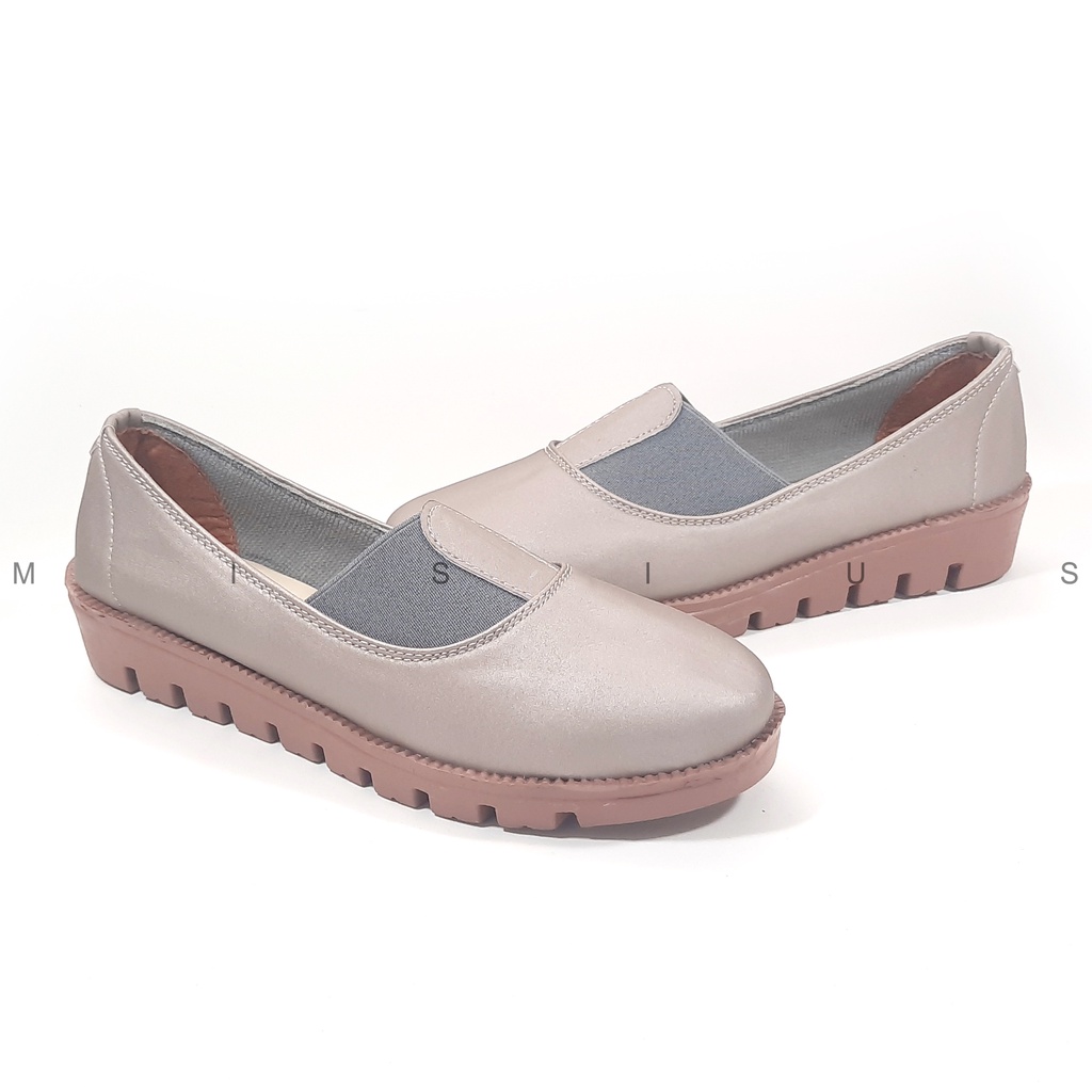 Misius - Sepatu Slip On Wanita Casual Model Korea Terlaris