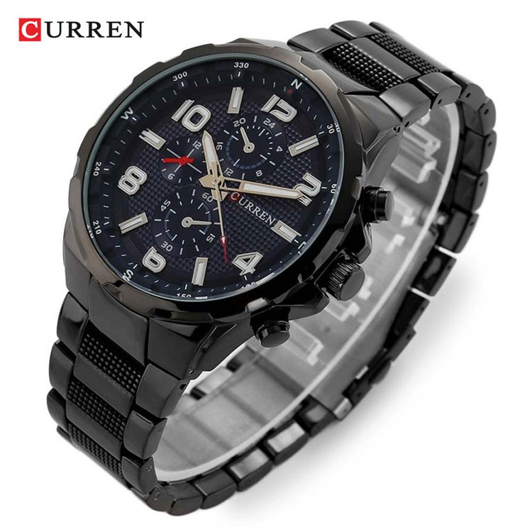 CURREN 8276 Jam Tangan Pria Analog Stainless Steel WK-SBY