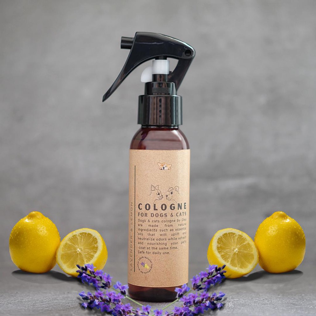 Parfum Anjing Kucing - Dog Cat Cologne - Lavender Lemon - 100ml