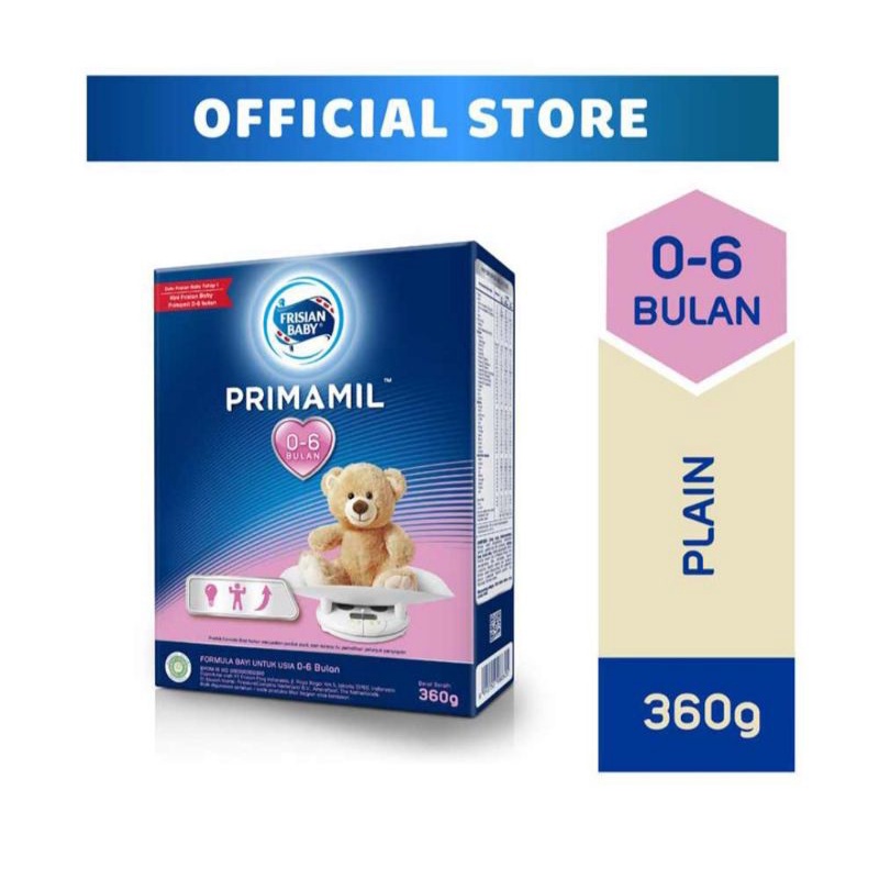 Frisian Baby Primamil 360 gram Susu Bubuk Formula Bayi 0-6 bulan