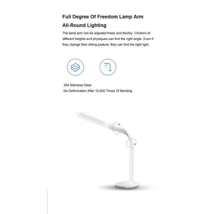 48 MIJIA PHILIPS Smart Flexible Desk Lamp 3rd Gen - Lampu Meja Fleksibel