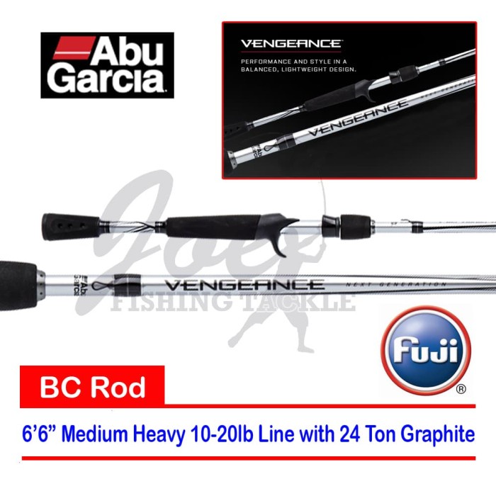 Abu Garcia BC Rod Vegeance 10-20lb - VGC662MHA