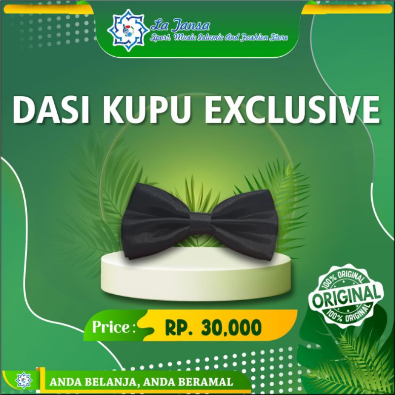 DASI KUPU EXCLUSIVE | DASI KUPU PRIA