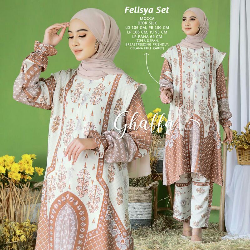 Felisya Set by Ghaffa The Label | ONE SET |