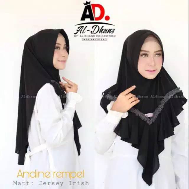 Hijab Instan Anfien Rempel By Al dhans
