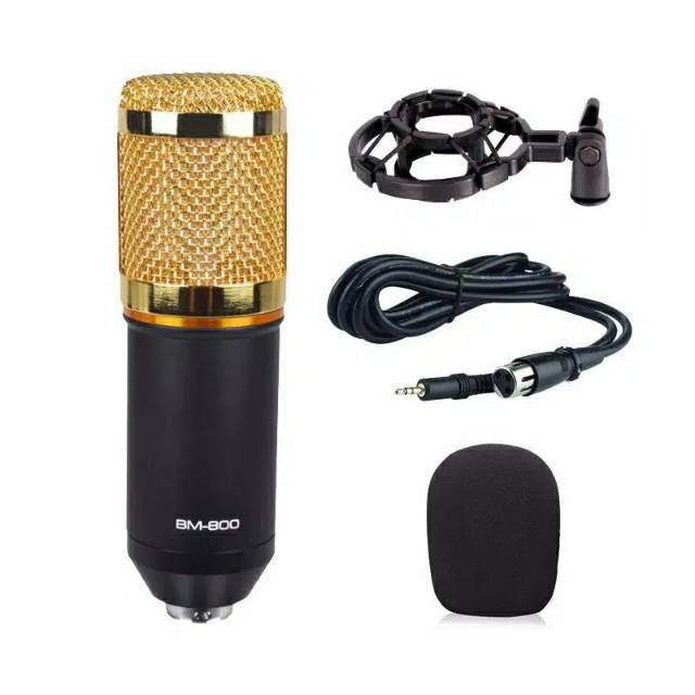 Microphone Condenser Bm-800 Home Recording