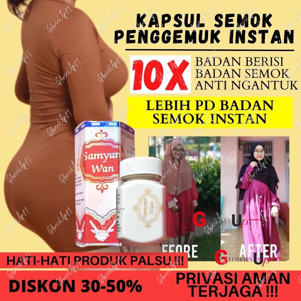 OBAT PENGGEMUK BADAN BPOM DEWASA SAMYUNWAN OBAT GEMUK BADAN SAM YUN WAN WISDOM