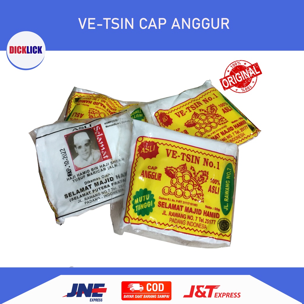 

VE-TSIN ASLI NO.1 CAP ANGGUR