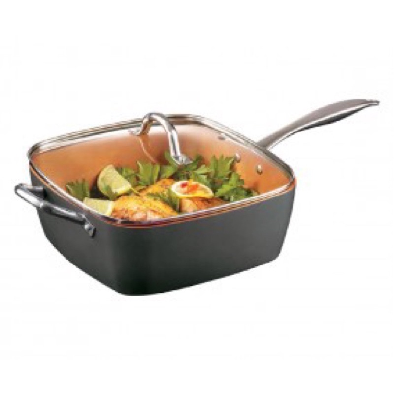 Panci Kotak Vicenza / Square Pan with Lid (VSP24)