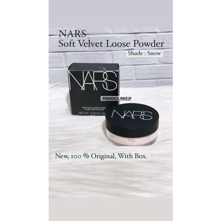 NARS SOFT VELVET LOOSE POWDER 10 g (Full Size)