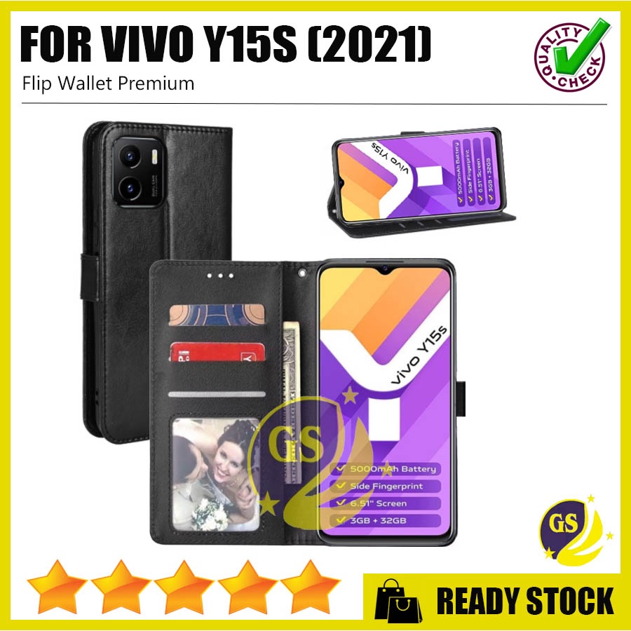 Flip Case Vivo Y36 5G T1 5G T1 PRO 5G NEW Vivo V23 5G / Vivo Y75 5G Vivo V23E V23 E Y15S Y15 S VIVO Y21T Y21A 2022 Vivo Y21 / Y21S Y21 S Y33S Y33 S Vivo V21 4G / V21 5G 2021 Flip Wallet Cover Sarung Kulit Dompet Leather Standing Casing