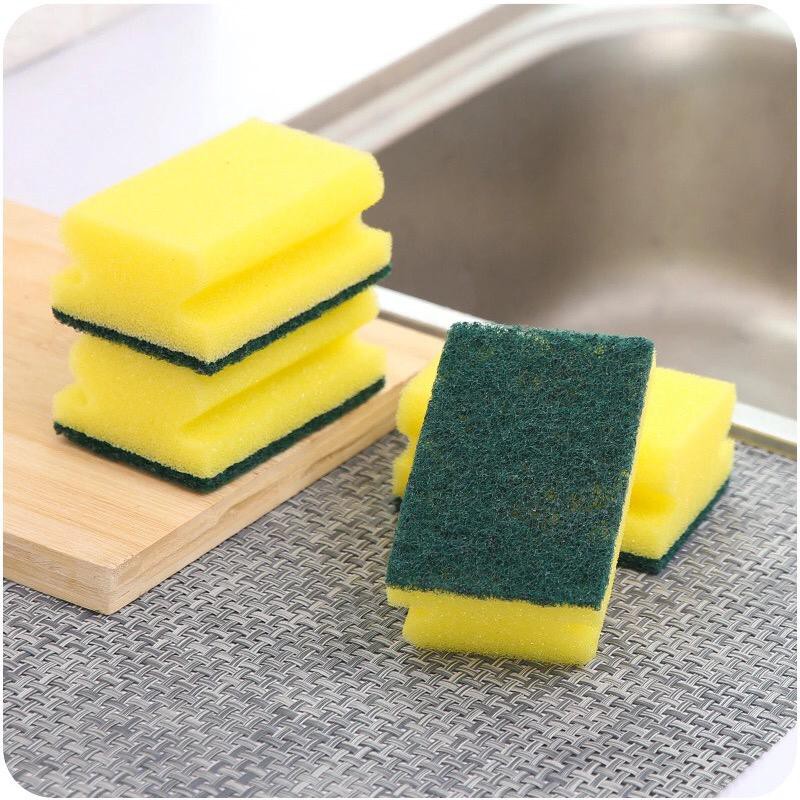 𝘈𝘉𝘎✰ Spons Spon Dapur Alat Pembersih Mencuci Piring Sabut Gosok Sponge Pad Sikat Cuci Piring 1181