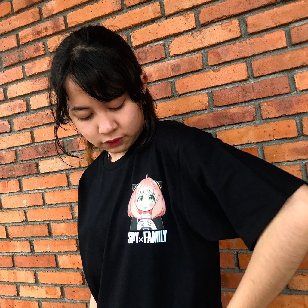 Tshirt Anya Drink Hotchoco Anime Manga Spy x Family Premium Unisex