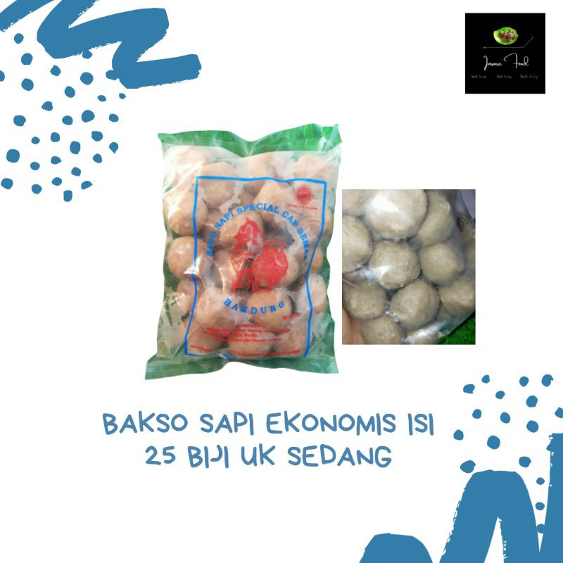 

[NEW PROMO] BAKSO SAPI EKONOMIS SEDANG POLOS ISI 25 BIJI HEMAT MURAH DAN ENAK