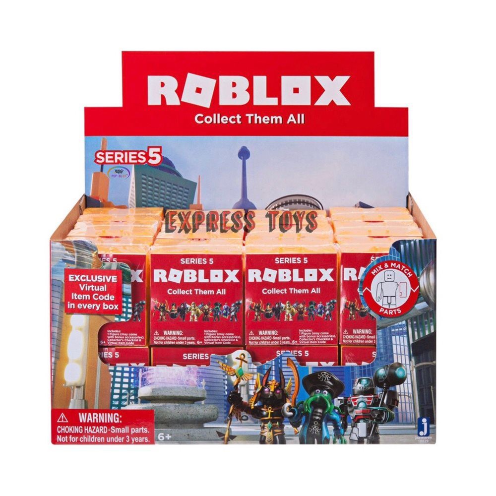 Roblox Series 5 Mystery Figure Yellow Gold Blind Box Rare Toys - roblox figure series 2 toy collect all 24 exclusive virtual item
