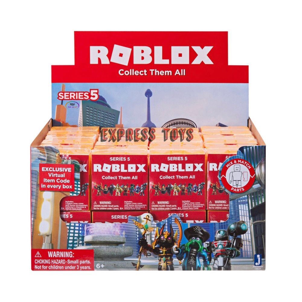 Roblox Series 5 Mystery Figure Yellow Gold Blind Box Rare Toys - redeem roblox dinosaur toy code