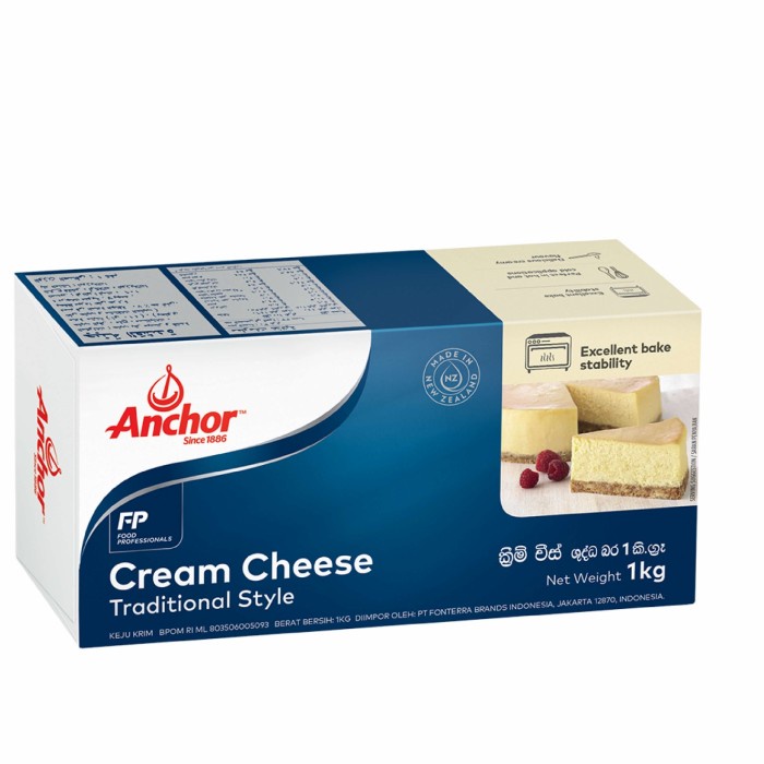 

Krim- Cream Cheese Anchor Repack 250Gr -Krim.