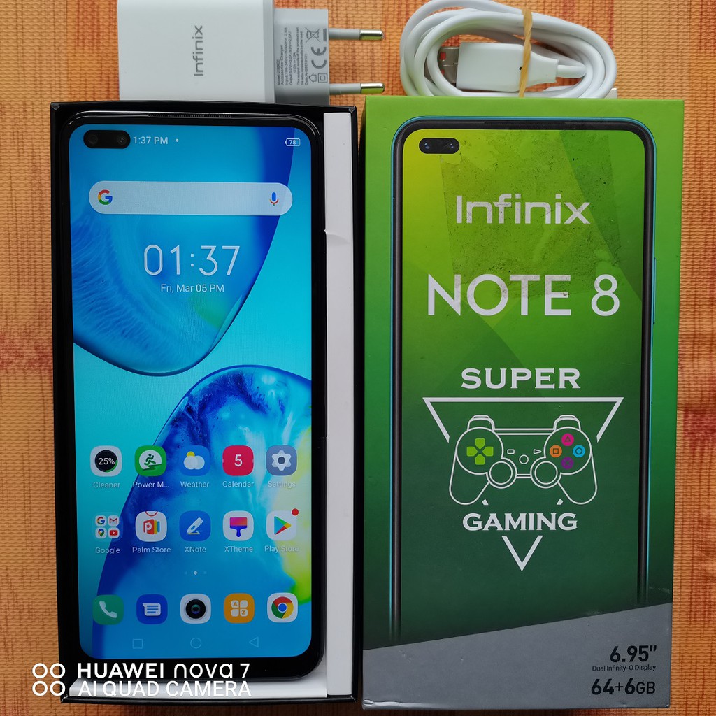 Hp second murah Infinix Note 8 6/64GB / hp seken murah / hp bekas murah