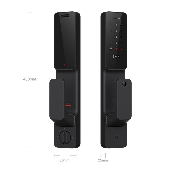 MIJIA SMART DOOR PUSH PULL LOCK NFC FINGERPRINT