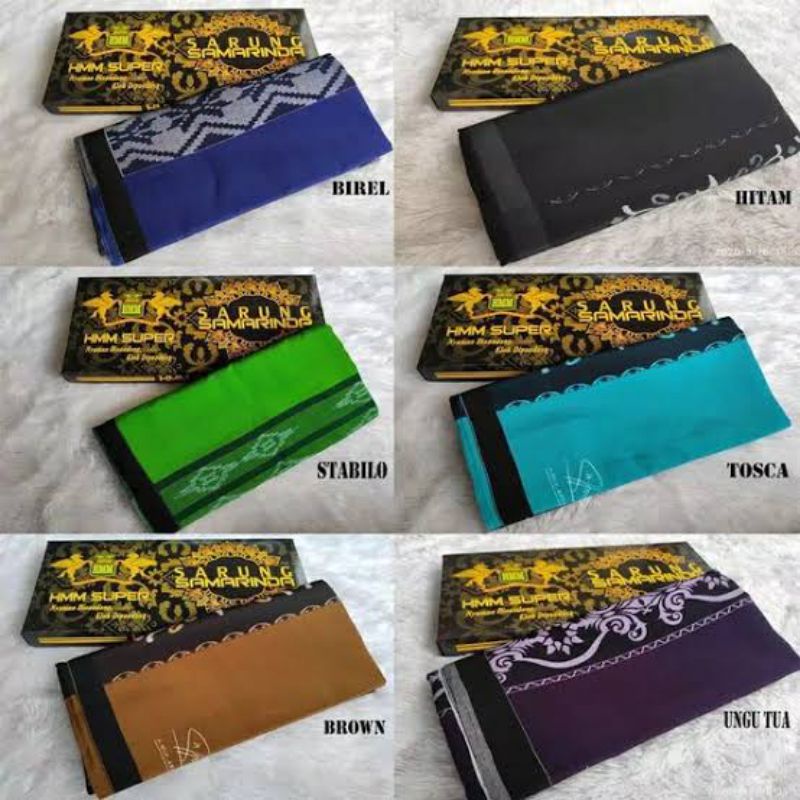 isi 10pcs Sarung Samarinda HMM ( Sarungnya Para Santri)