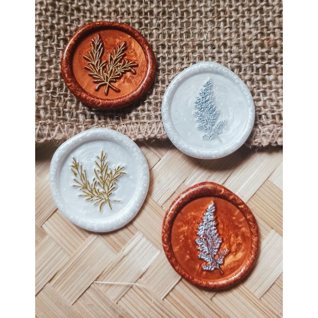 

Wax seal perekat stempel vintage