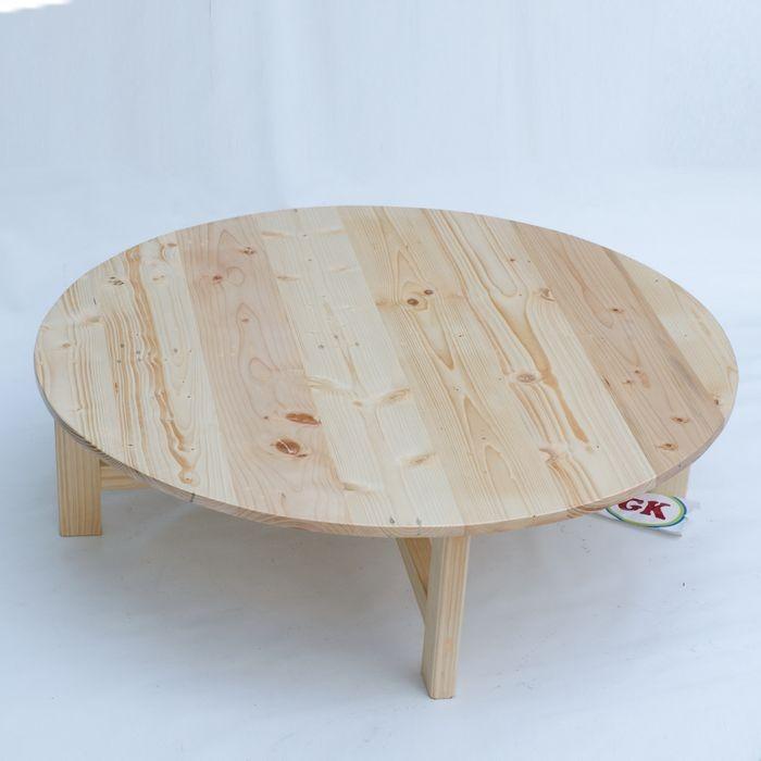 Meja bulat / meja lesehan/ meja bundar pendek/ meja tamu