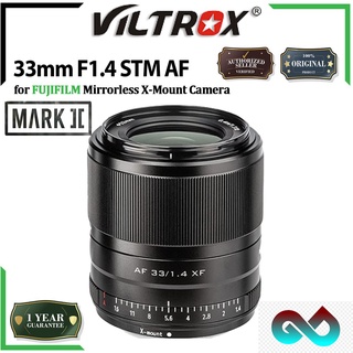 Viltrox Lensa 33mm F1.4 STM AF Lens for Fujifilm FX Mount Fuji X Mount