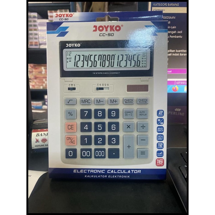 

Kalkulator / Calculator Cc-31 Joyko 16 Digits ( Pcs ) Original
