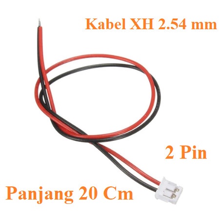 Kabel Konektor Terminal CONNECTOR JST XH2.54 XH 2.54 mm 20CM Berbagai Varian Jumlah Pin